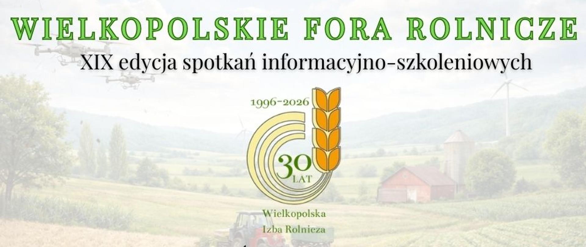 Wielkopolskie Fora Rolnicze 2026