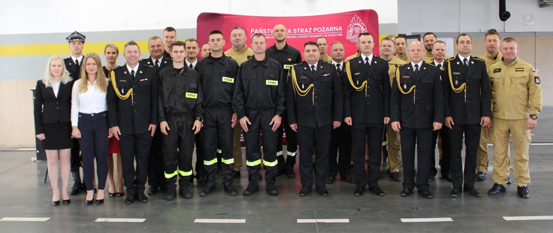 Ślubowanie nowych strażaków KM PSP Olsztyn