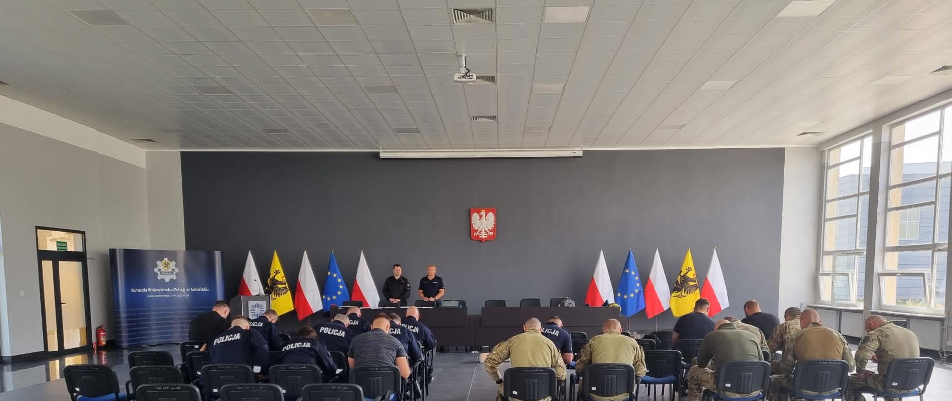 W DNIACH 03-04 LIPCA 2023 R. NA BAZIE ODDZIAŁU PREWENCJI KOMENDY WOJEWÓDZKIEJ POLICJI W GDAŃSKU ODBYŁO SIĘ SZKOLENIE W ZAKRESIE KWALIFIKOWANEJ PIERWSZEJ POMOCY