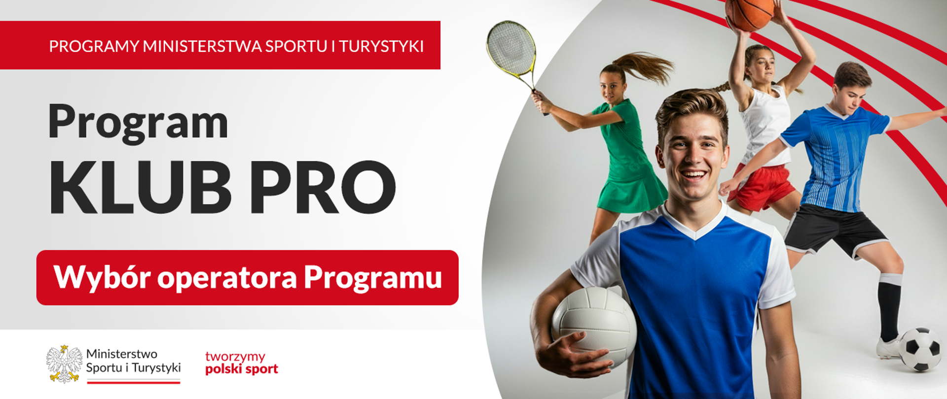 Wybrano operatora Programu wspierania klubów sportowych - KLUB PRO.