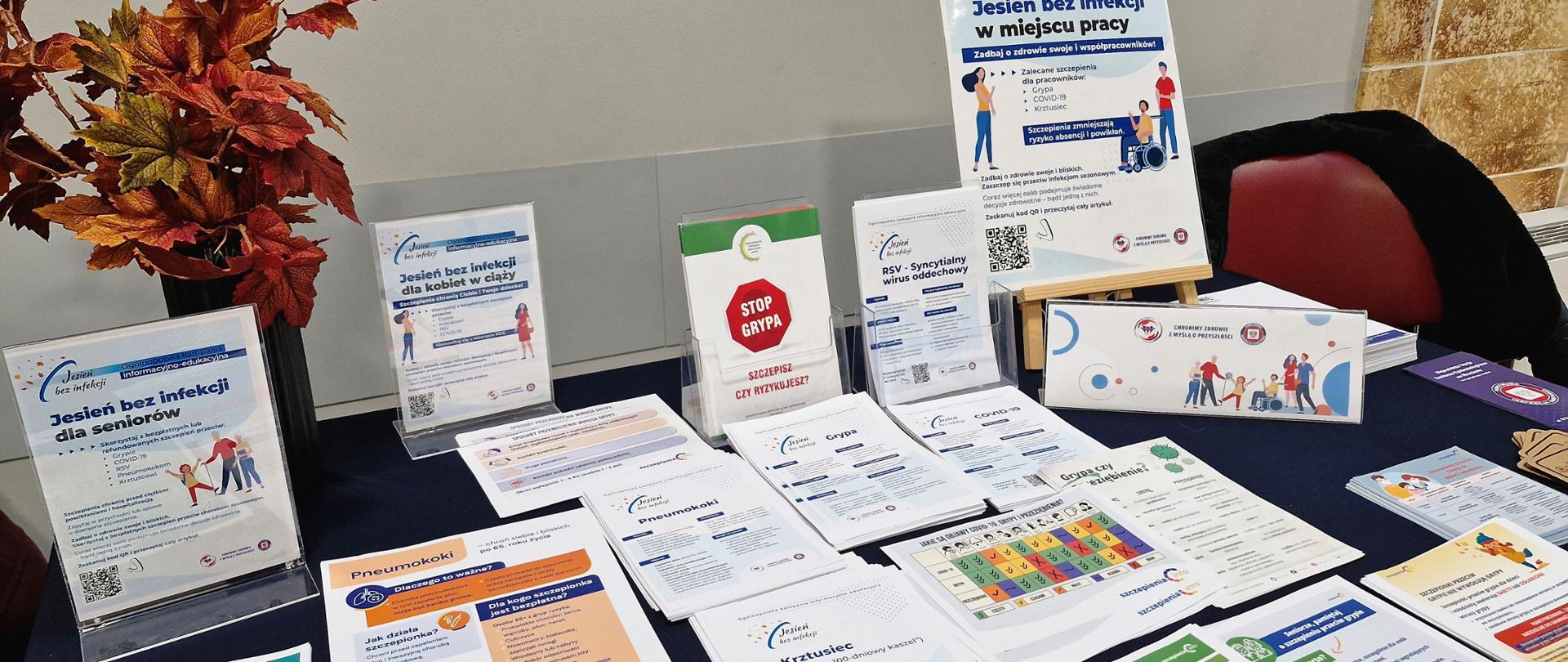 Punkt edukacyjno-informacyjny w Centrum Medycznym „Dobrzyńska”