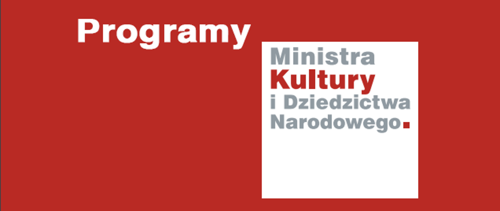 Programy MKiDN