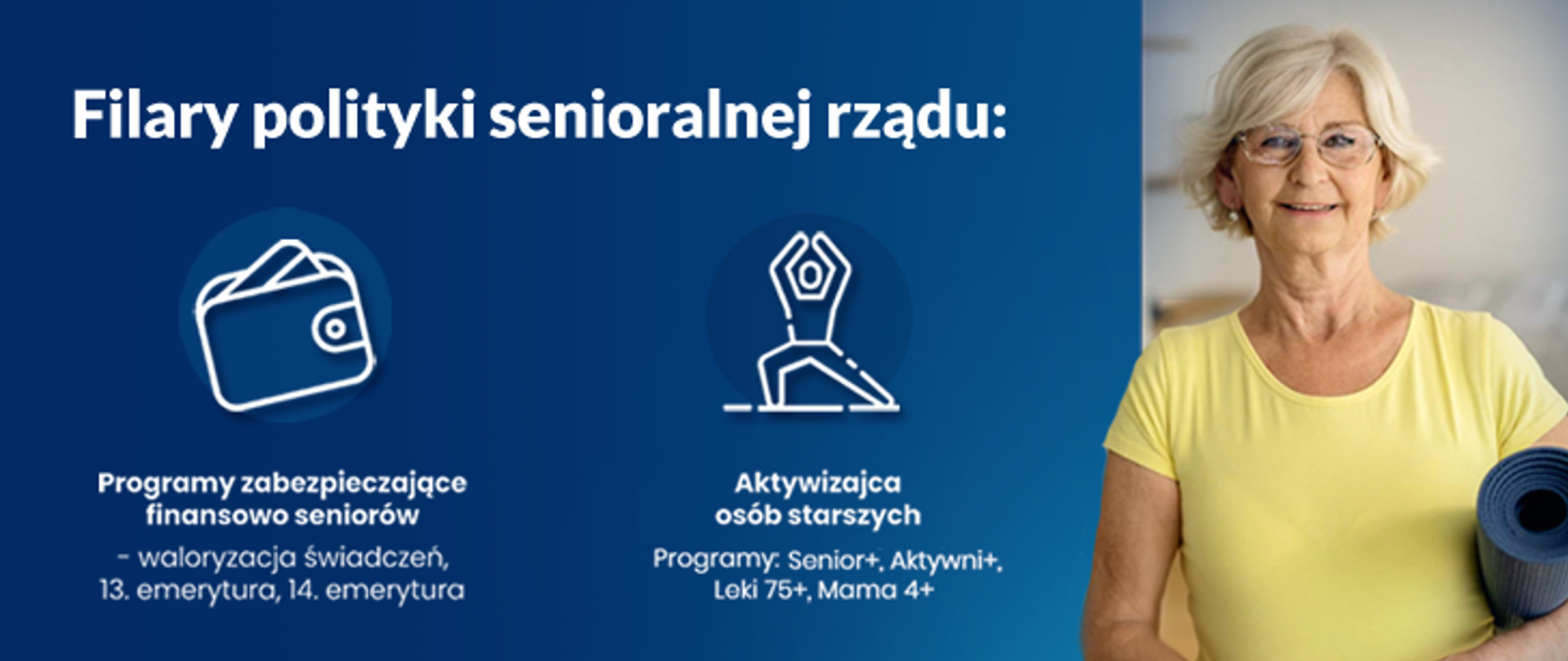 Wyższe emerytury, dodatkowe świadczenia i niższy wiek emerytalny – dbamy o naszych seniorów