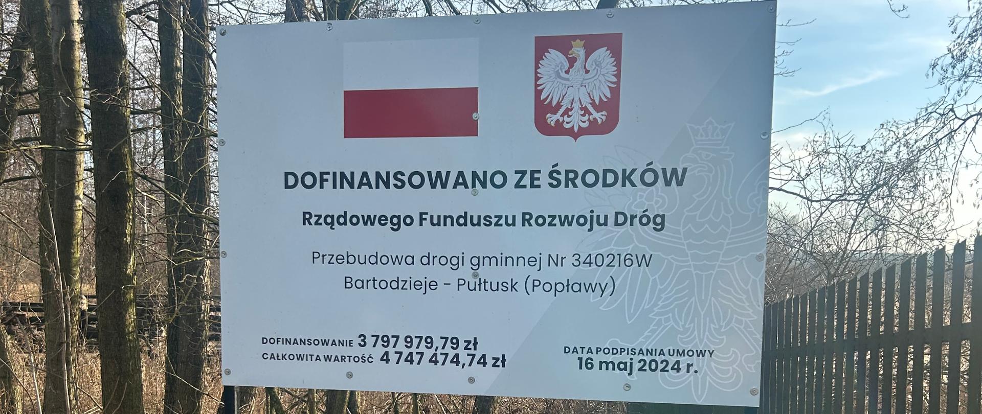 Gmina Obryte: Oddanie nowej drogi