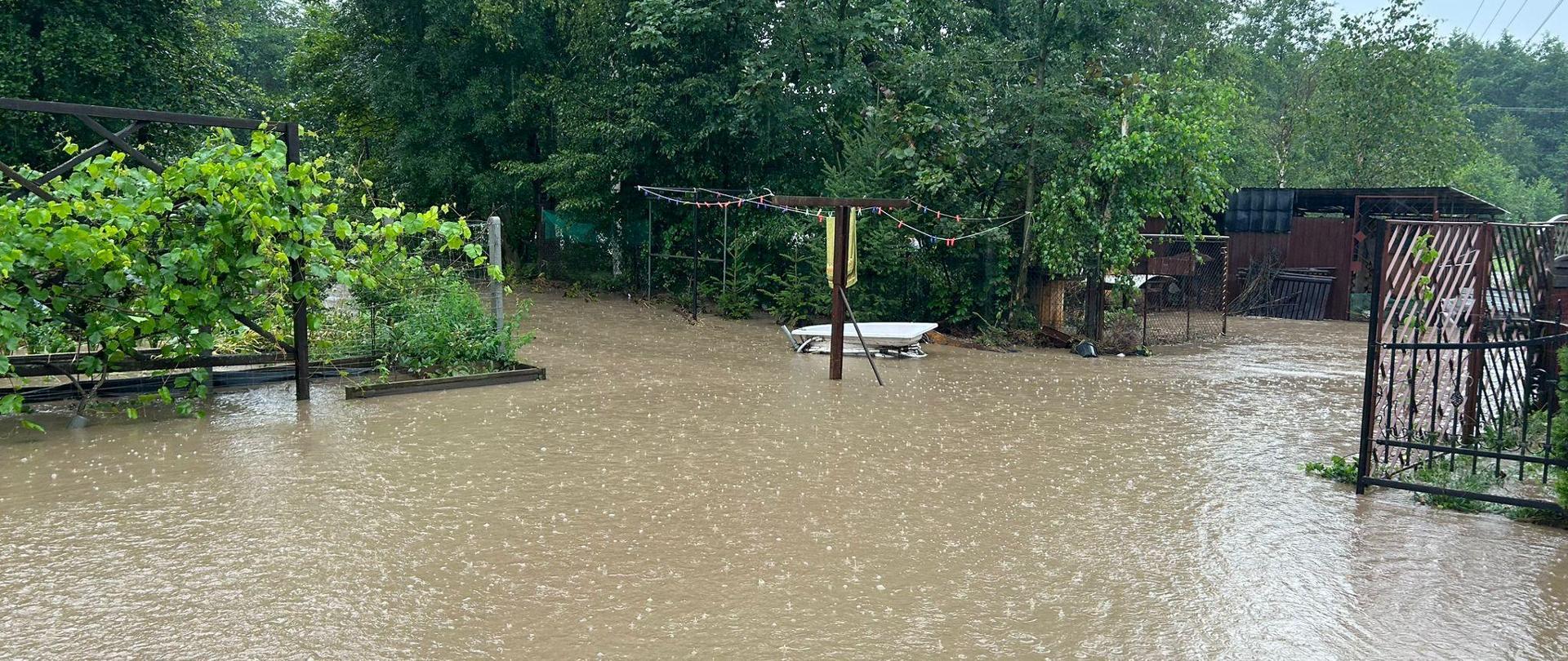 Intensywne opady deszczu