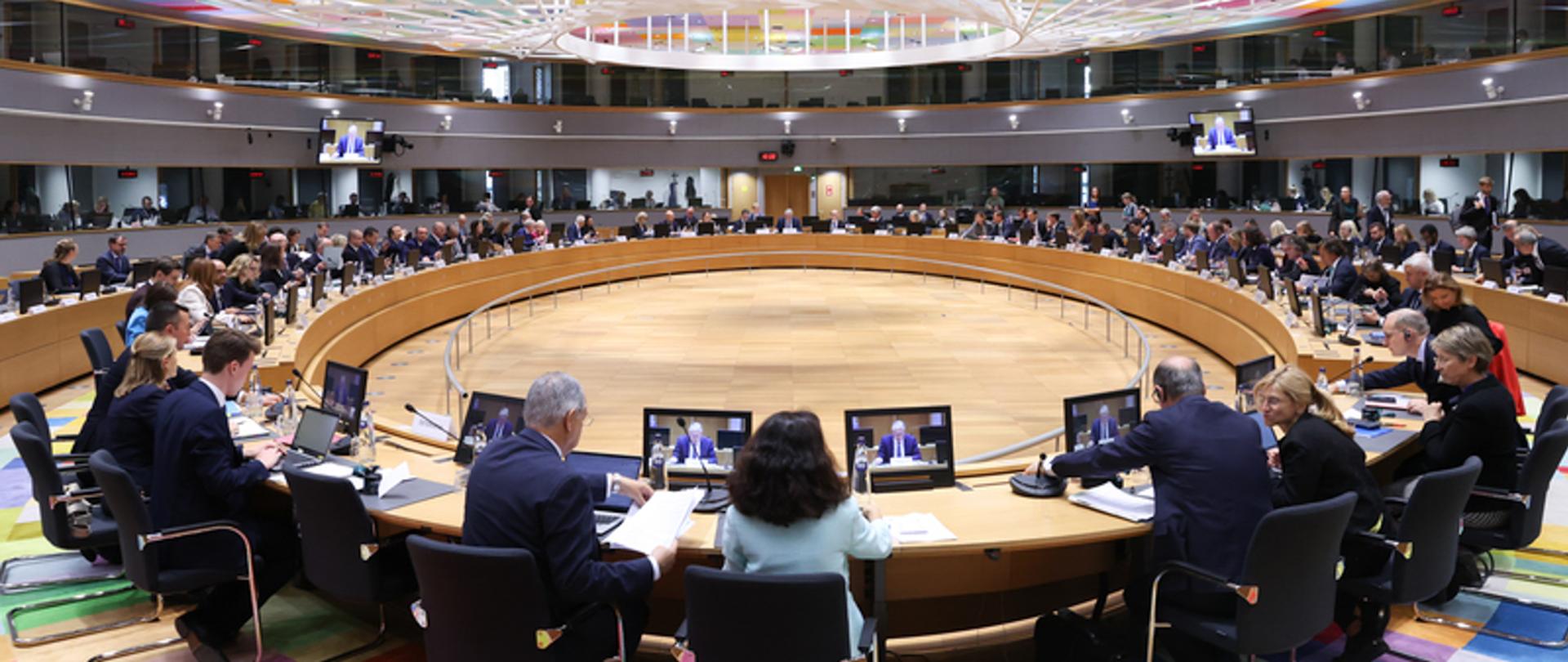 Minister Stefan Krajewski na Radzie AGRIFISH w Brukseli