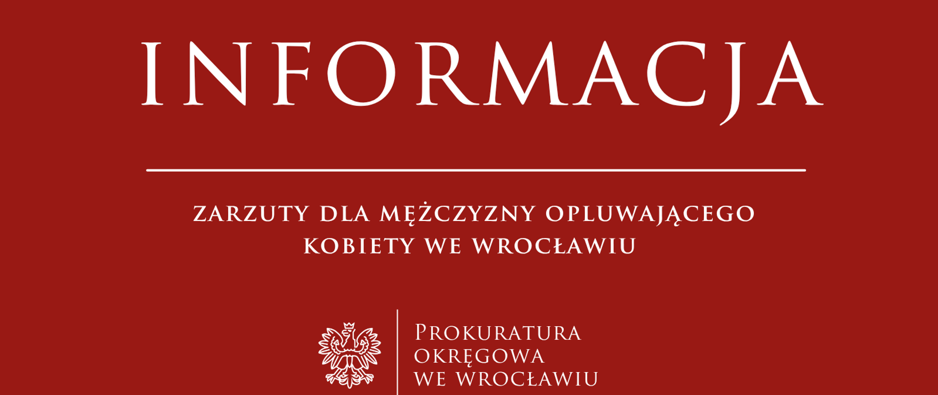 Zarzuty dla mężczyzny opluwającego kobiety we Wrocławiu 