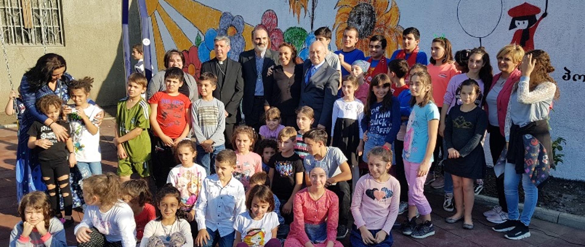 Improvement of playground facilities for children in Caritas House in Tbilisi