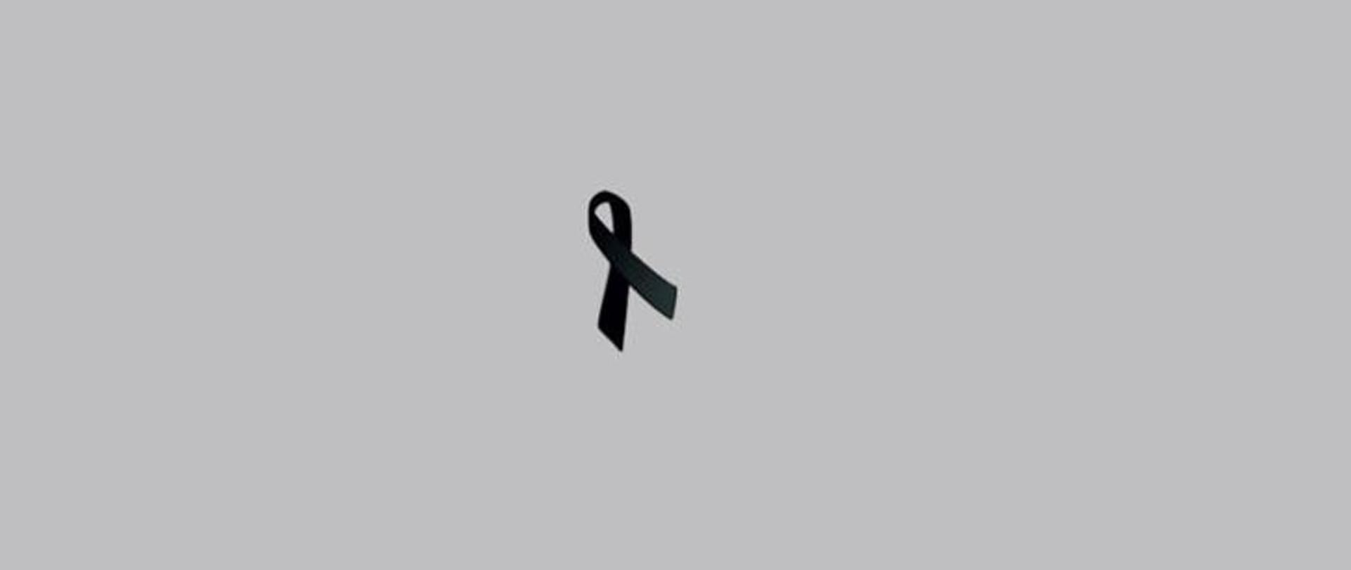 Czarna wstążka – symbol używany przez poszczególnych ludzi i organizacje, oznaczający żałobę.