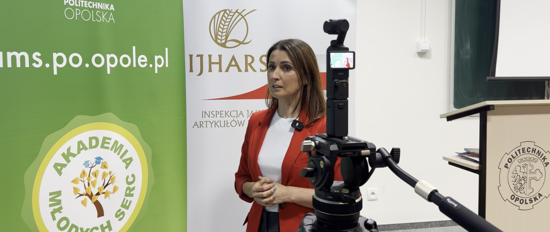 Akademia Młodych Serc - prezenterka z WIJHARS w Opolu
