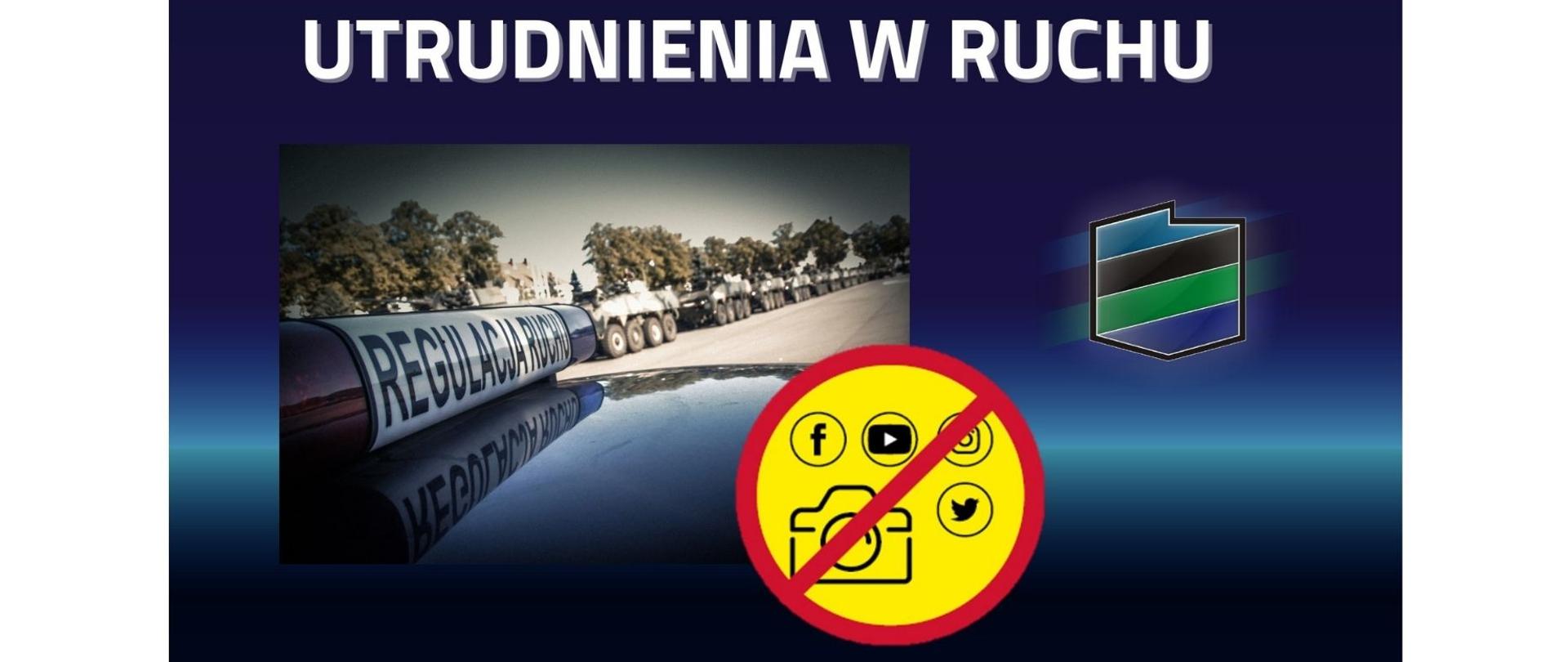 Wzmożony ruch pojazdów wojskowych na drogach