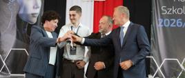 Premier Donald Tusk w Wieluniu