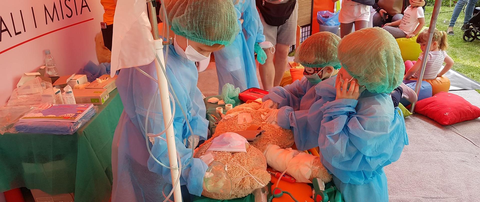 Mali ratownicy – edukacja na wesoło z okazji Dnia Dziecka