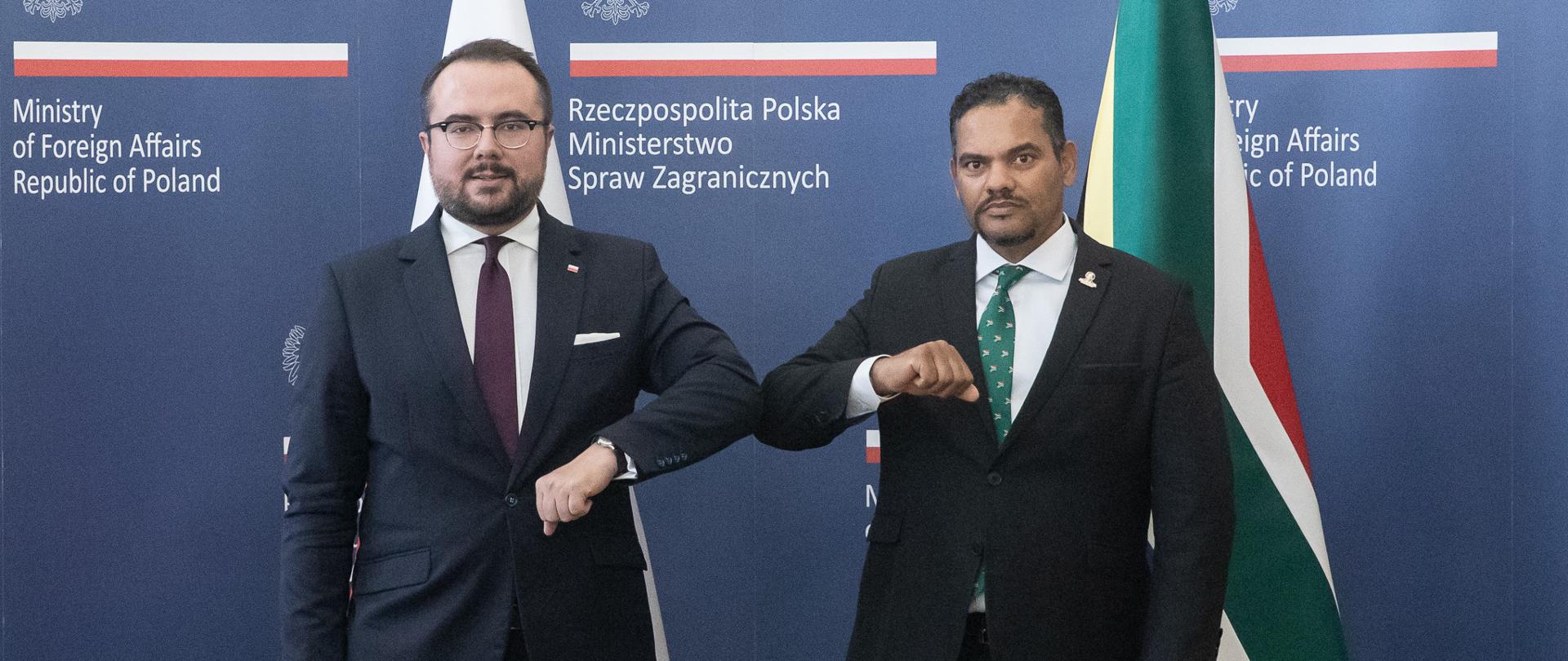 2021.08.31 Warszawa . Minister Pawel Jablonski . Konsultacje RPA .
Fot. Tymon Markowski / MSZ