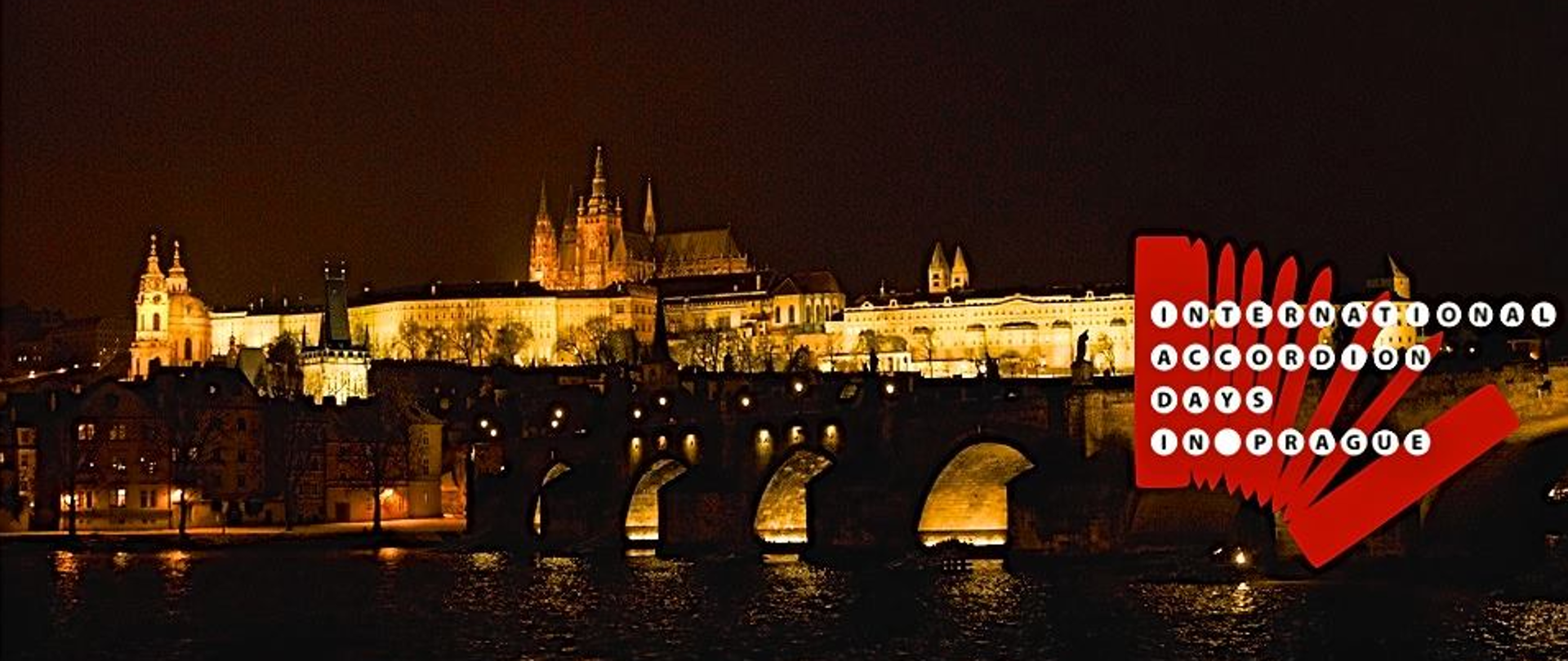 baner - na tle panoramy Pragi logo konkursu