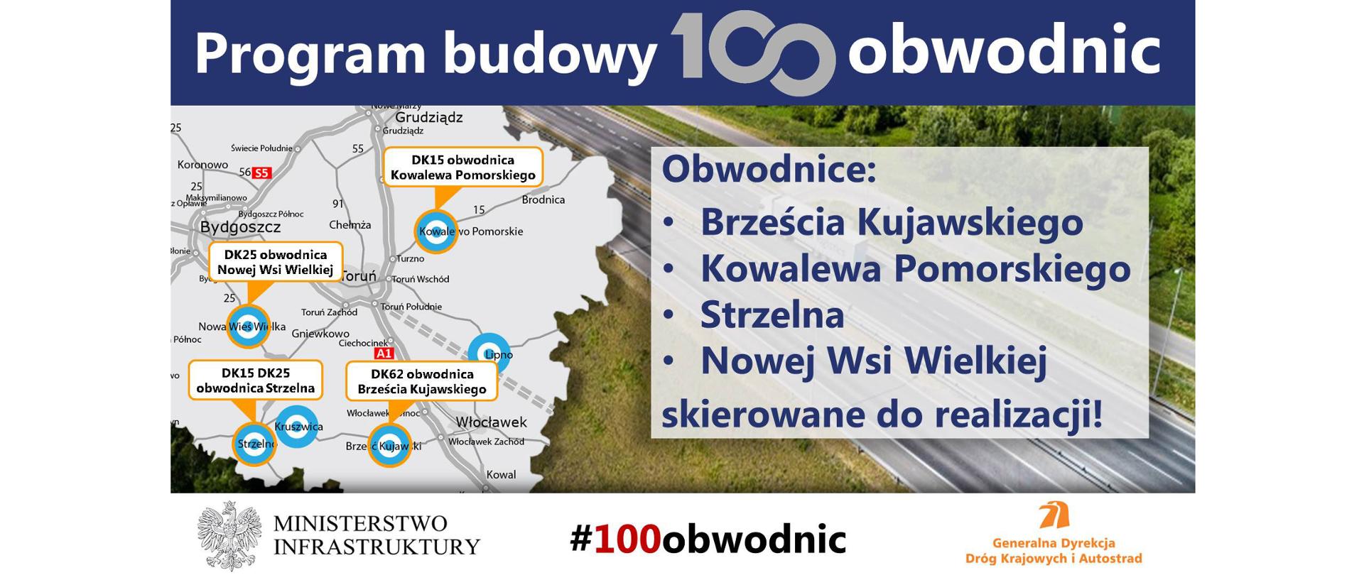 Powstaną kolejne obwodnice w woj. kujawsko-pomorskim 