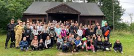 Wizytacja obozu harcerskiego w Imiołkach