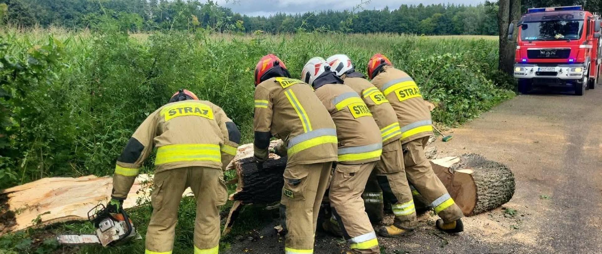 Podsumowanie działań po silnym wietrze i intensywnych opadach deszczu
