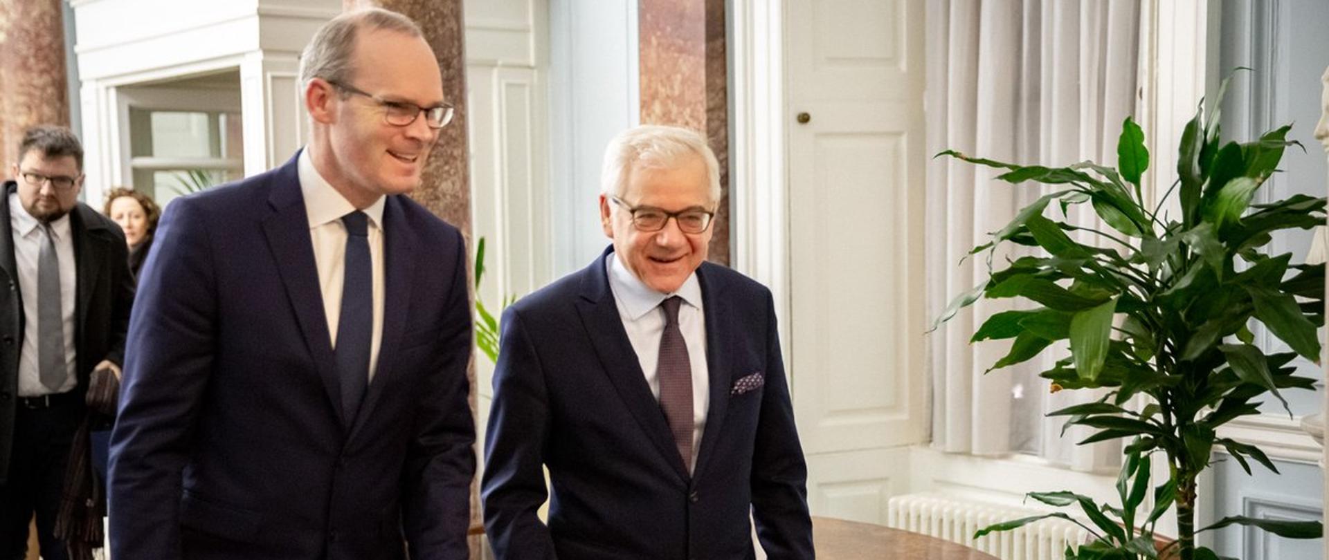 Wizyta ministra Jacka Czaputowicza w Irlandii