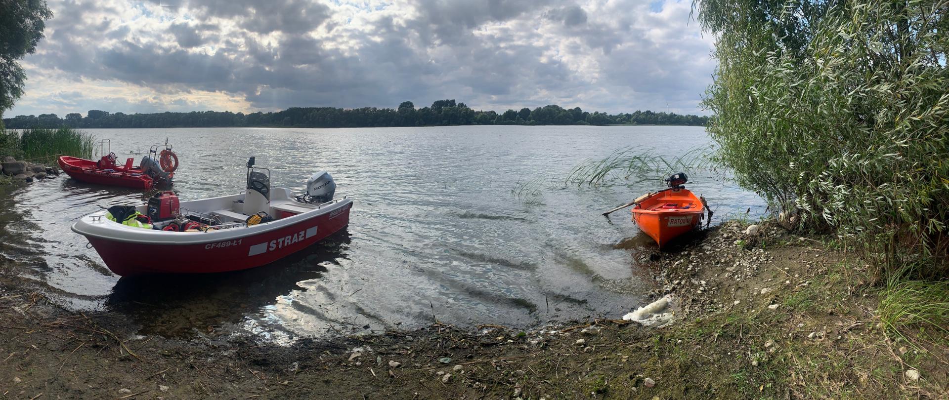 Poszukiwania osób w Jeziorze Pakoskim