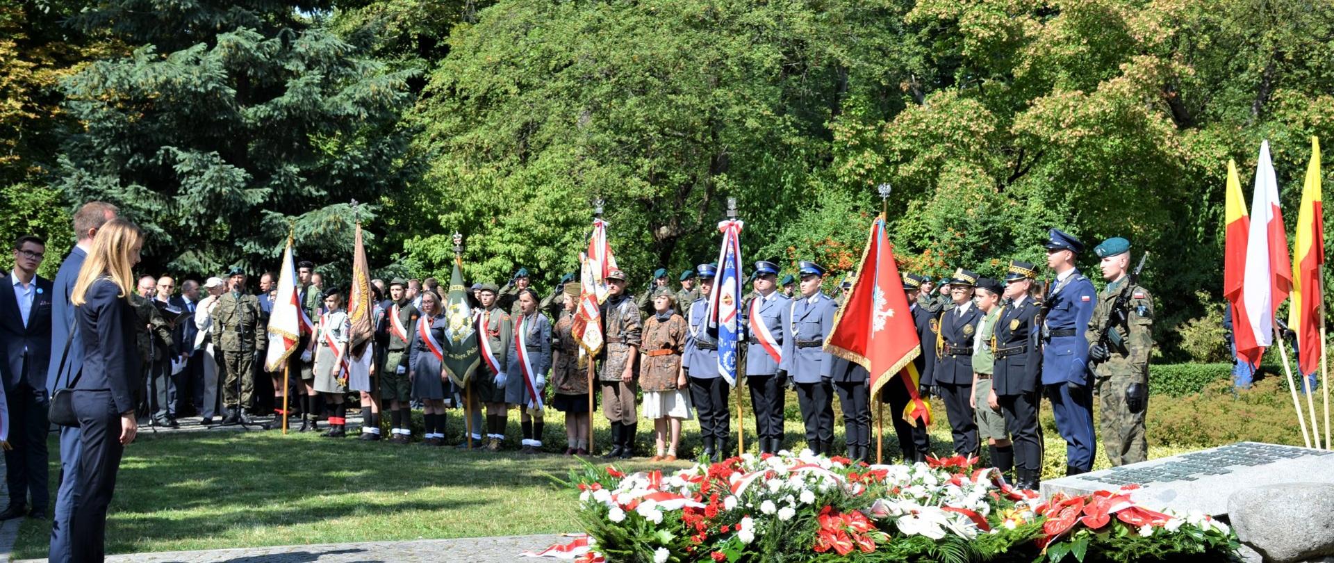 Pamięci powstańców warszawskich 1 sierpnia 1944 r.
