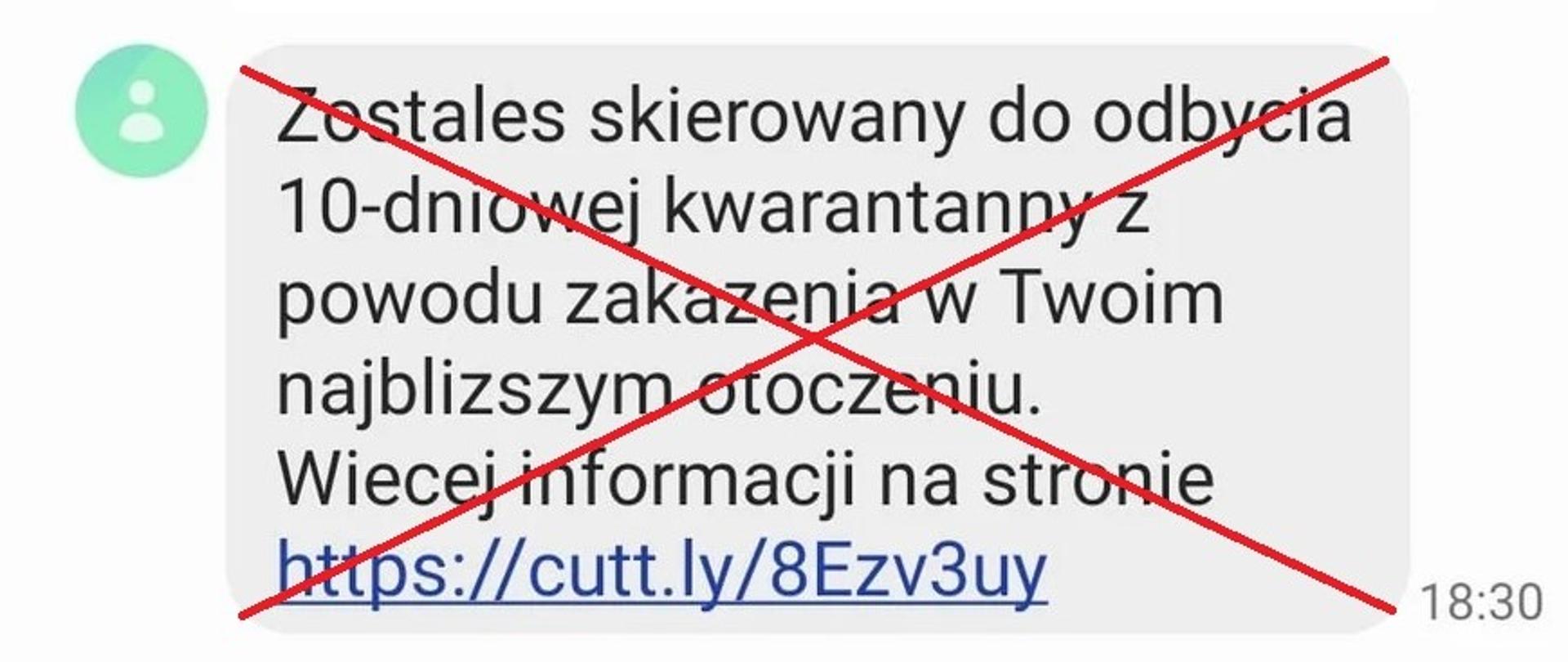 Uwaga na fałszywe SMS