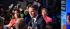 Minister Radosław Sikorski takes part in NATO Summit in The Hague