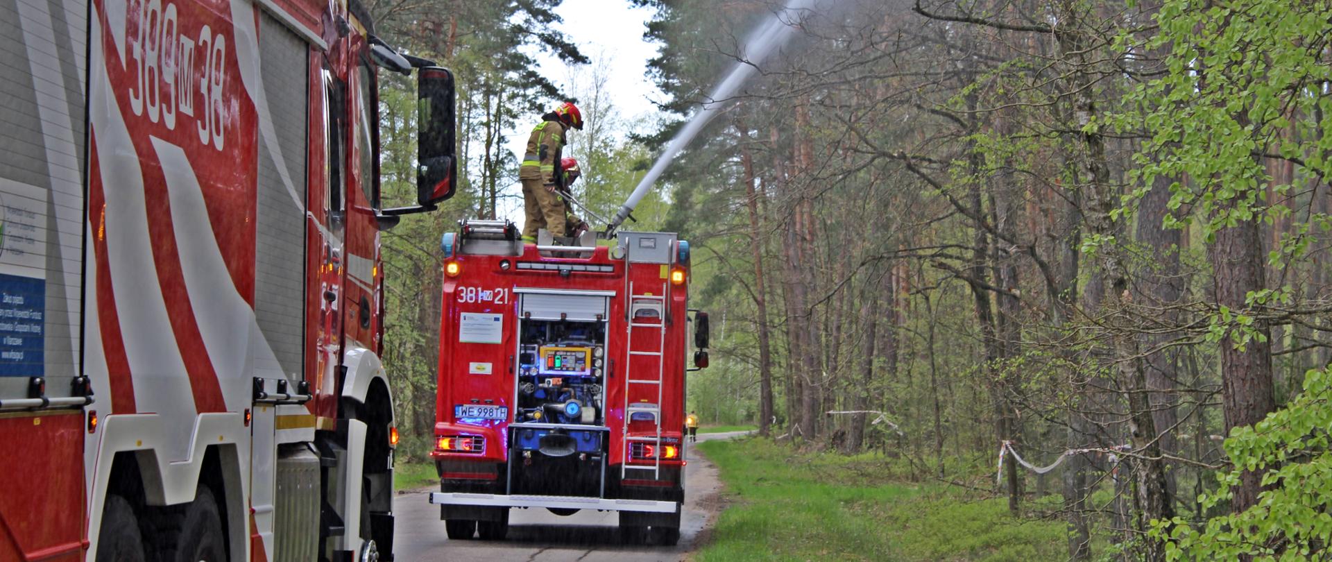 "Mierzwice 2023" - Ćwiczenia Kompanii Gaśniczej "Siedlce" WOO