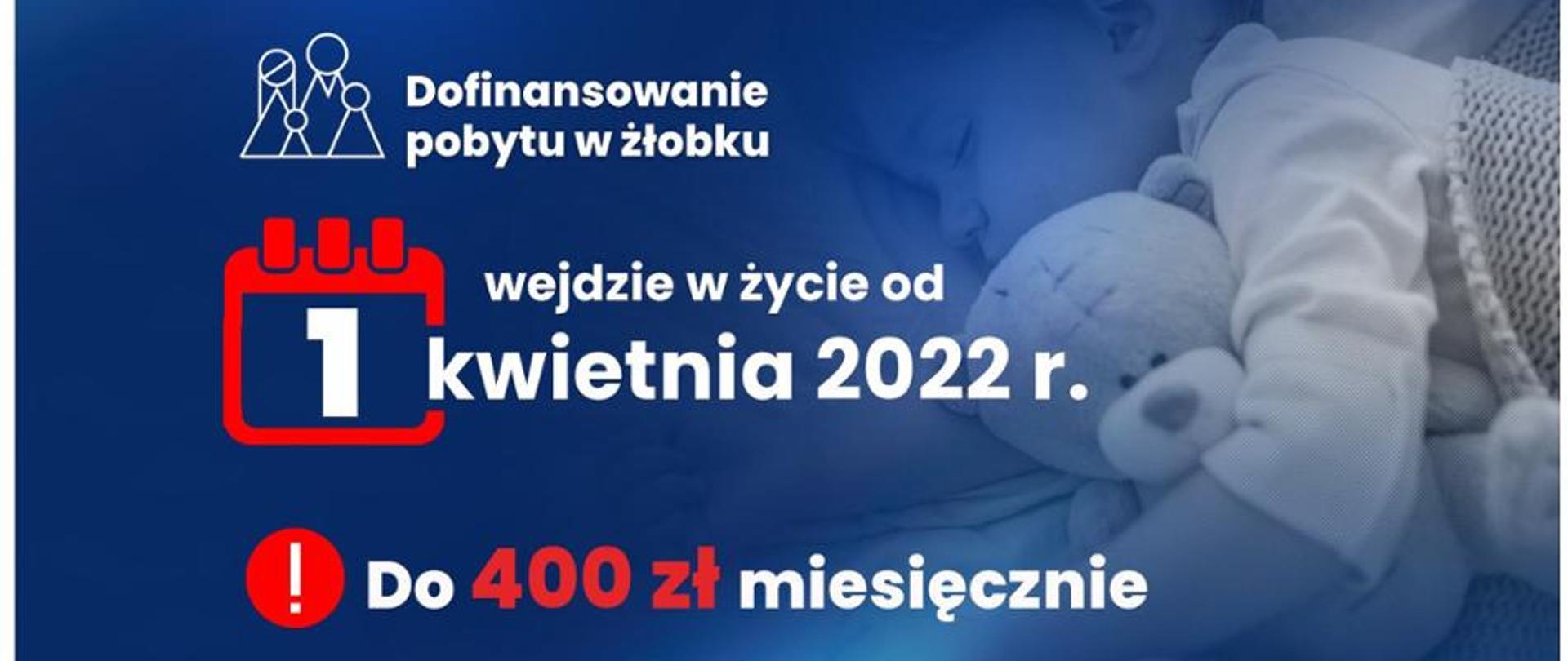 Dofinansowanie do pobytu w żłobku już od dzisiaj! Rodzicu, złóż wniosek