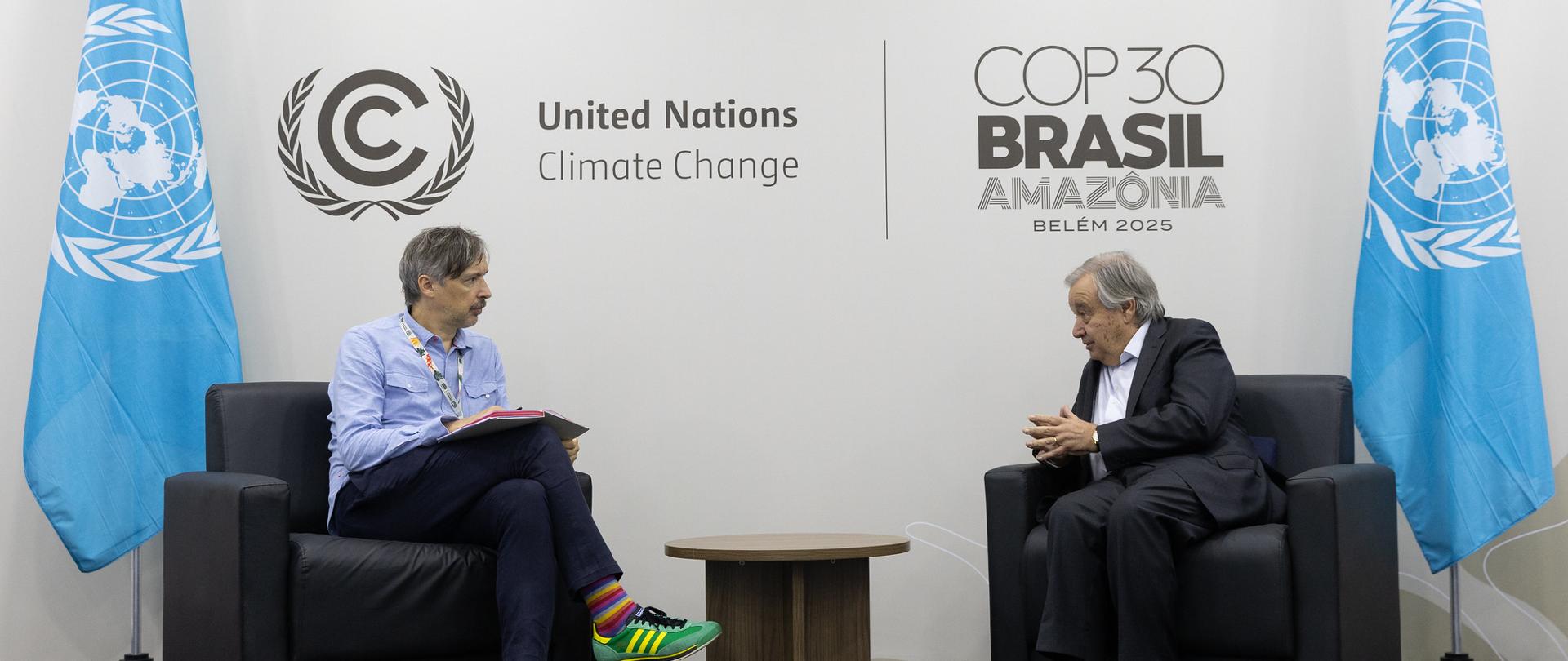 Spotkanie wiceministra Krzysztofa Bolesty z Sekretarzem Generalnym ONZ António Guterres