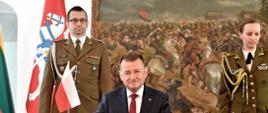 The head of the Ministry of National Defence met with the Lithuanian Minister of Defence, Arvydas Anušauskas_3