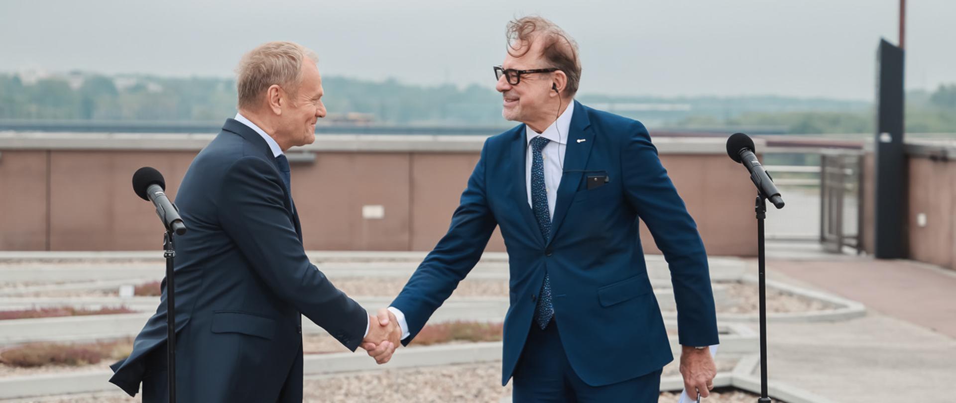 PM Tusk and ESA Director General