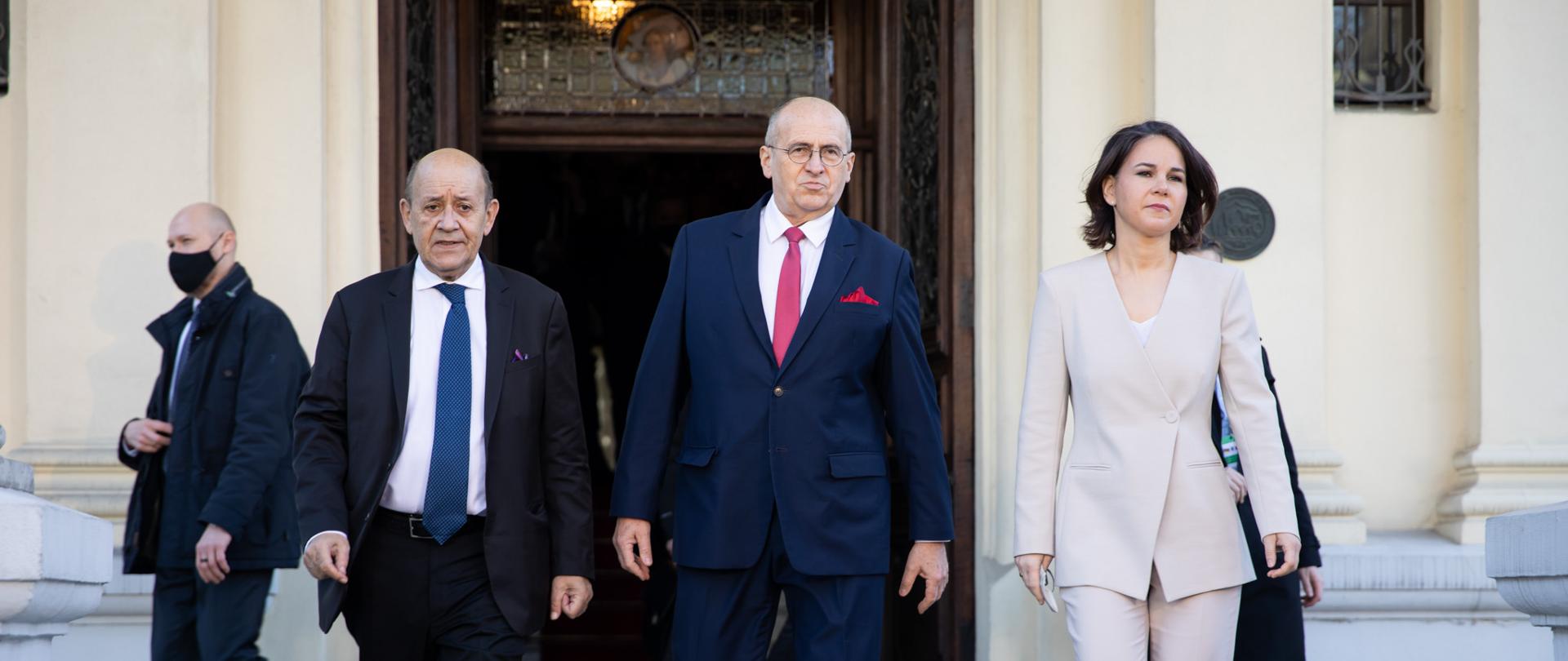 Spotkanie szefów dyplomacji Trójkąta Weimarskiego