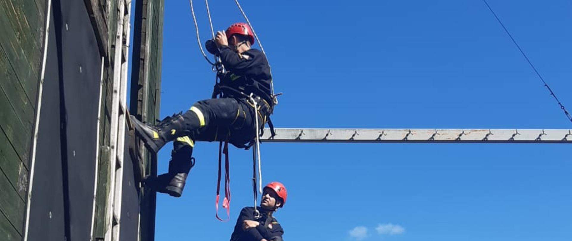 Ćwiczenia z zakresu ratownictwa wysokościowego i ratownictwa technicznego