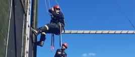 Ćwiczenia z zakresu ratownictwa wysokościowego i ratownictwa technicznego