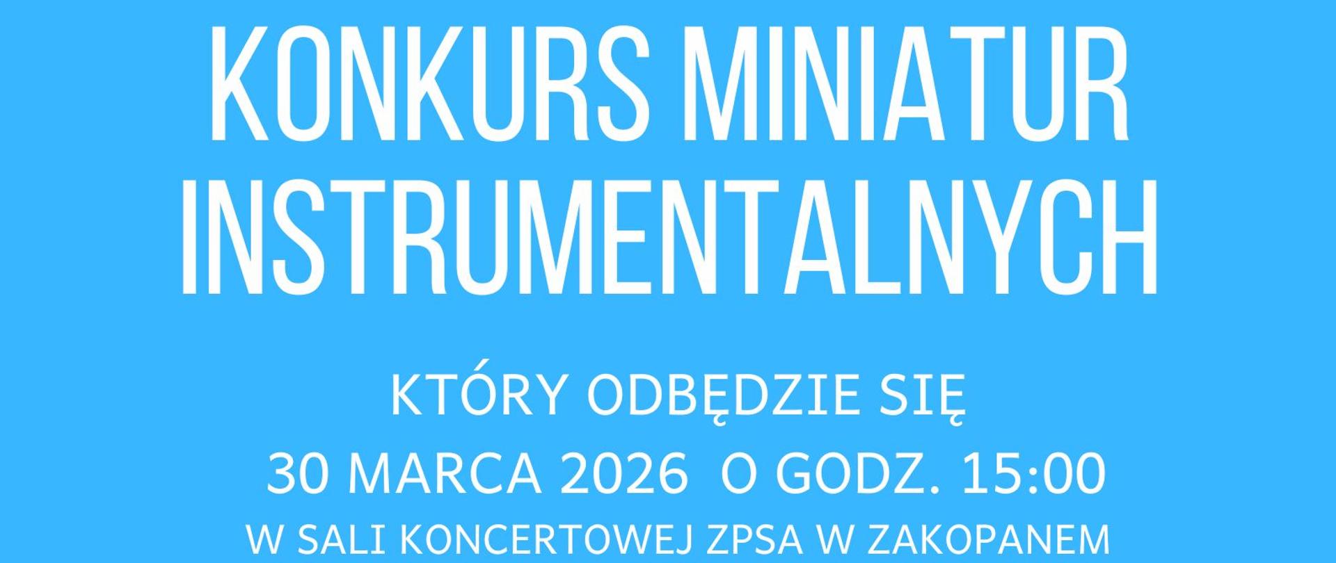 miniatury 2026