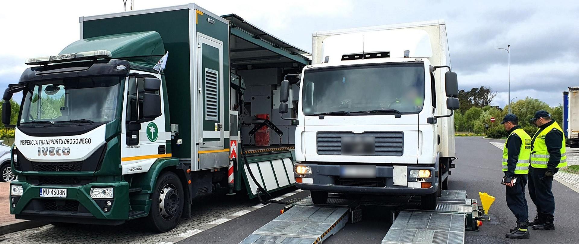 Badanie techniczne z użyciem Mobilnej Jednostki Diagnostycznej