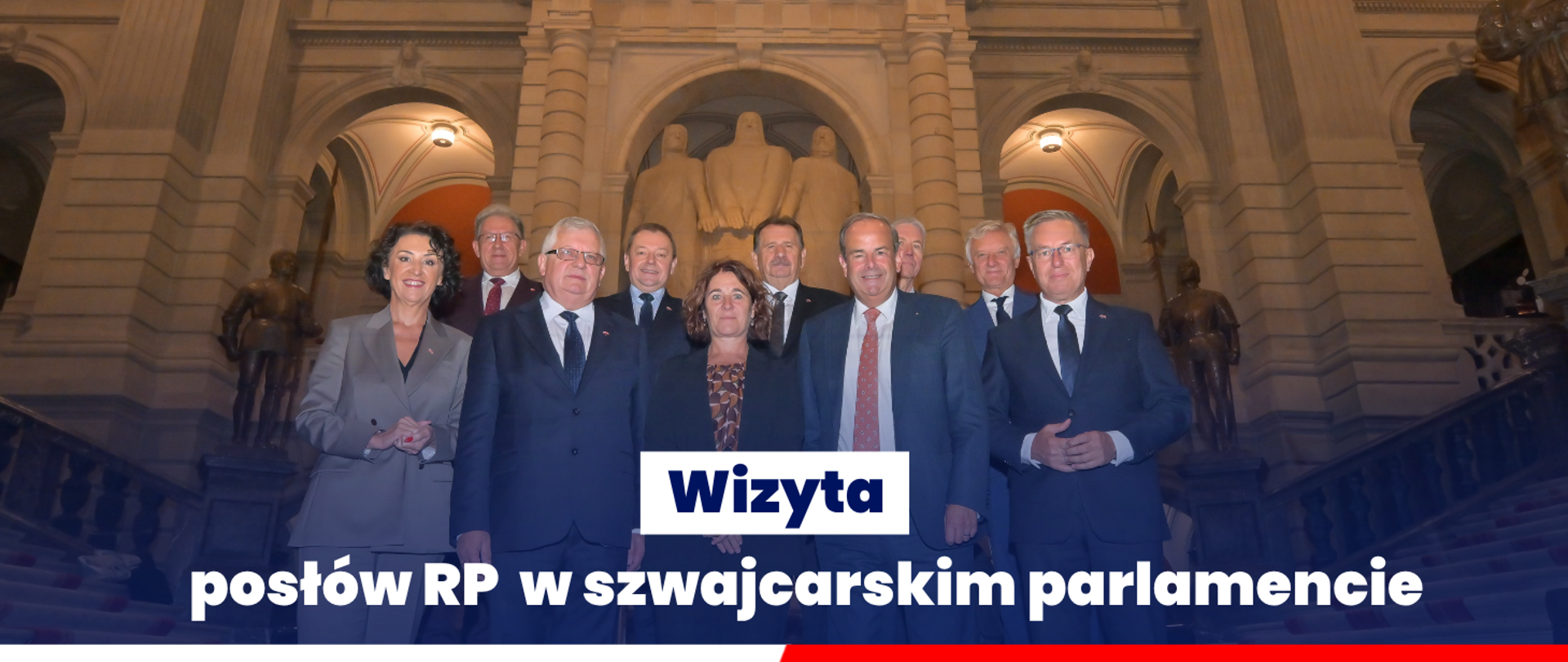 Wizyta posłów RP w szwajcarskim parlamencie 