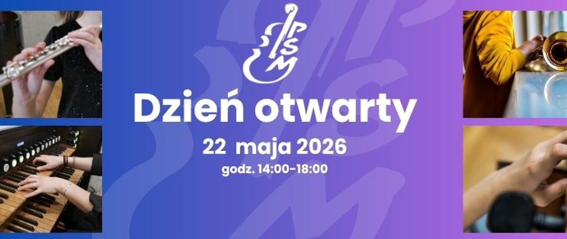 Plakat z napisem Dzień otwarty 2026 22 maja 2026
