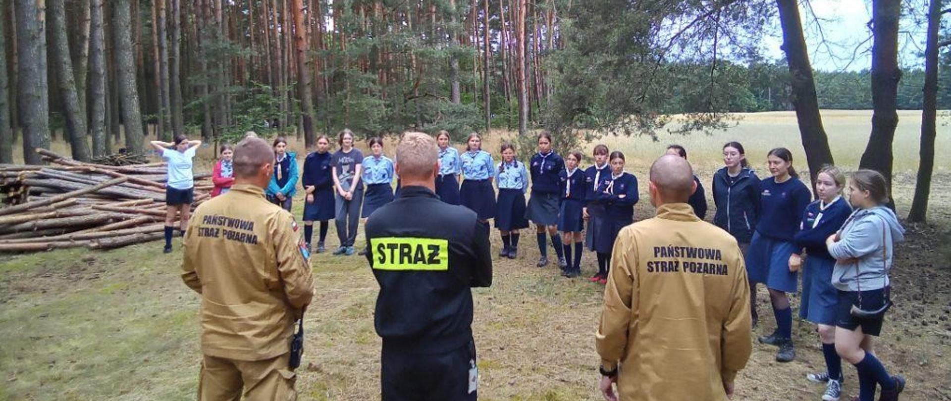 Obozy harcerskie na terenie powiatu ostrowskiego