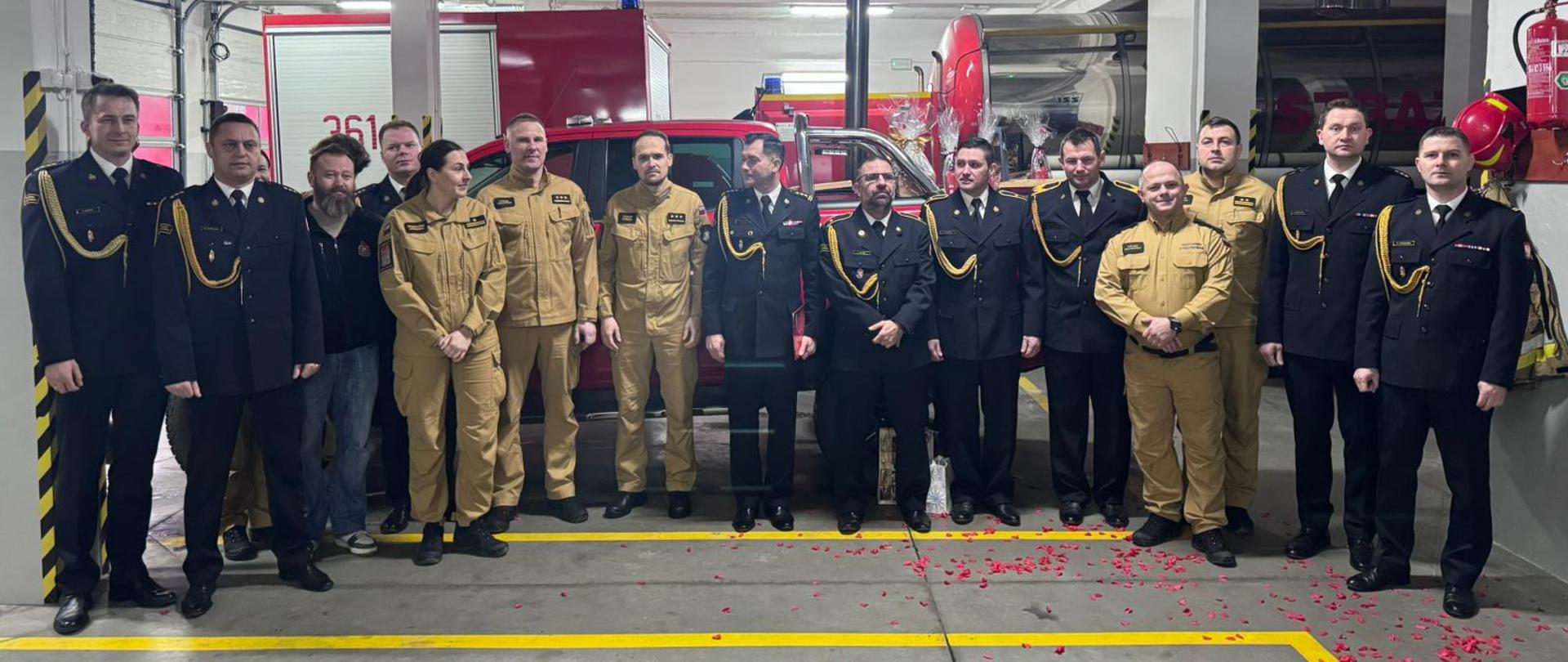 Pożegnanie strażaków odchodzących na zaopatrzenie emerytalne (29.01.2026 r.)