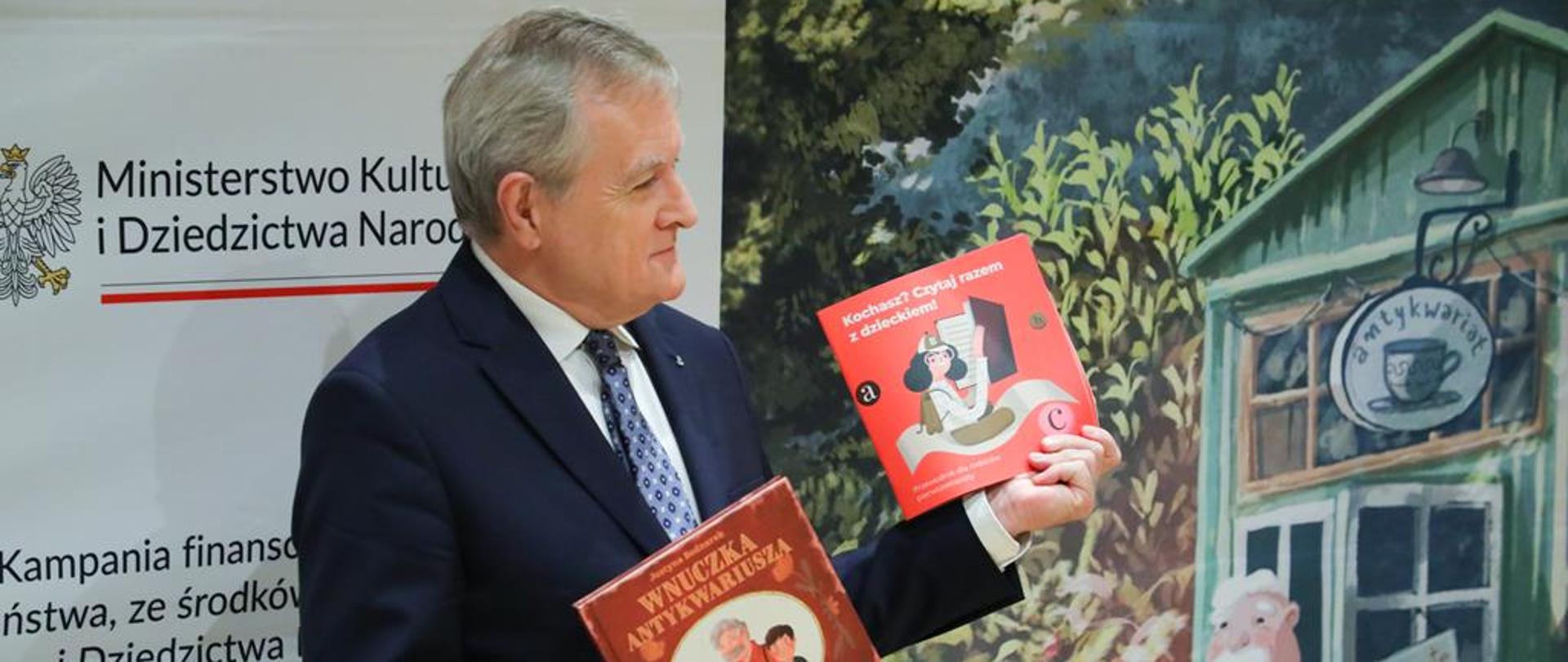 „Wnuczka antykwariusza” – książka Justyny Bednarek trafi do pierwszoklasistów w kolejnej odsłonie kampanii „Mała książka – wielki człowiek”, fot. Danuta Matloch