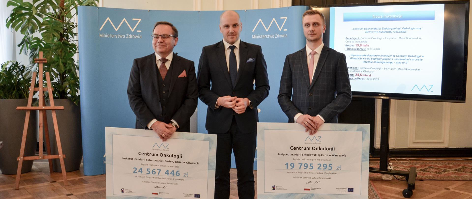 Nowe inwestycje w Centrum Onkologii w Warszawie i Gliwicach