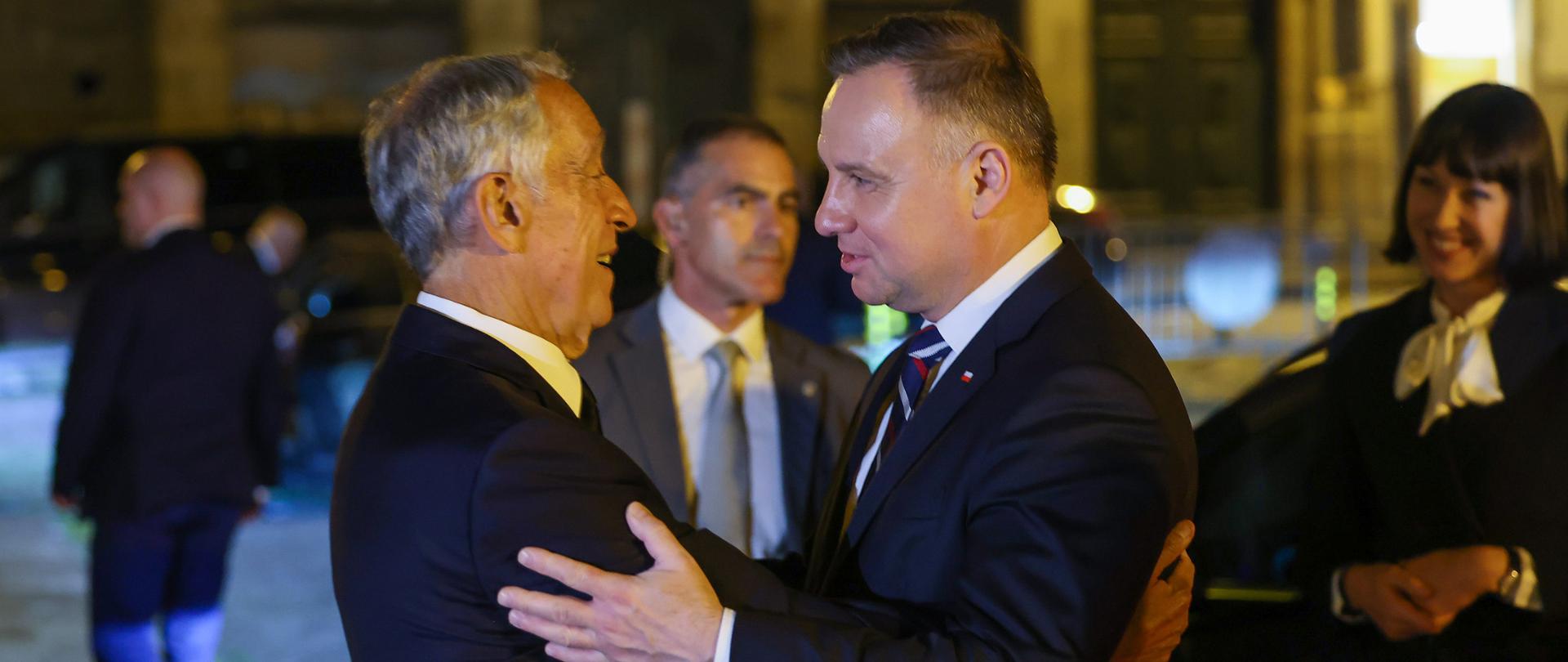 Prezydenci Polski i Portugalii