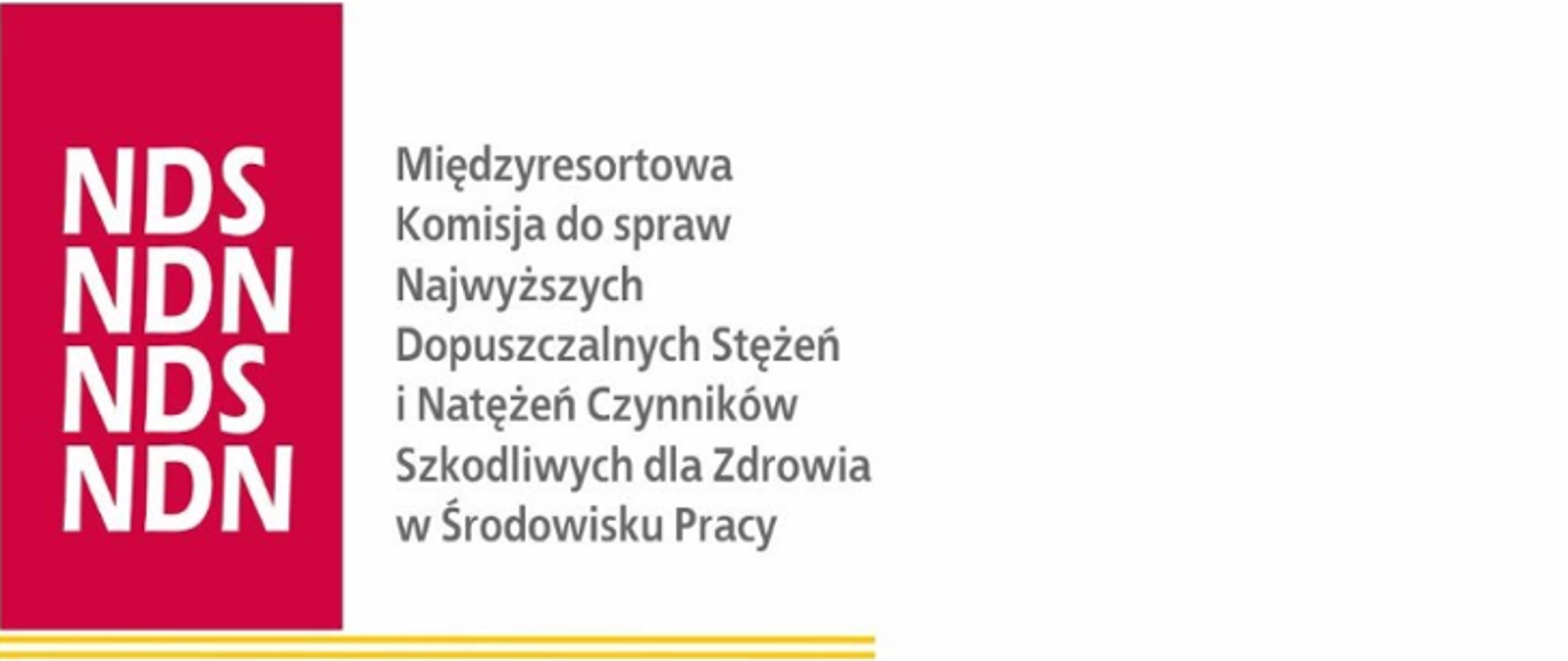 Międzyresortowa Komisja do Spraw Najwyższych Dopuszczalnych
Stężeń i Natężeń Czynników Szkodliwych dla Zdrowia w Środowisku Pracy