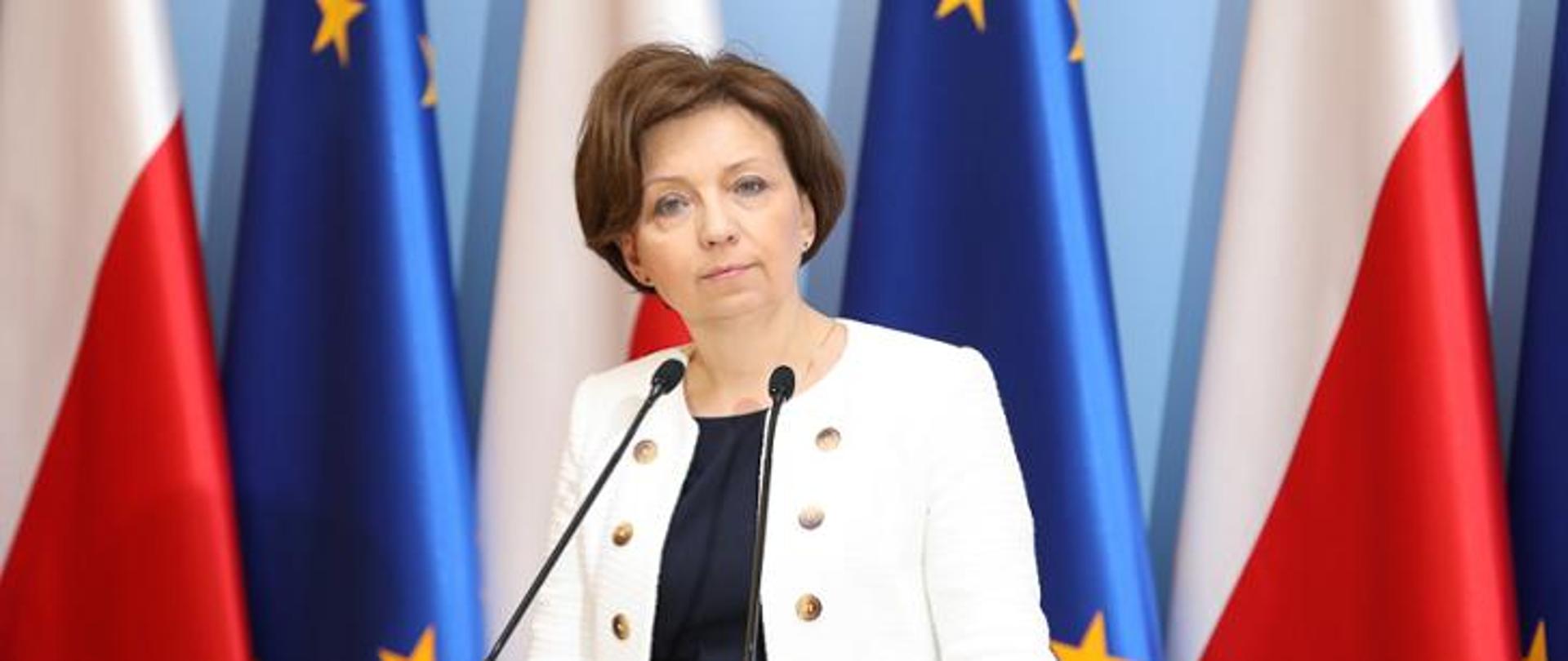 Minister Maląg on protection for gas consumers