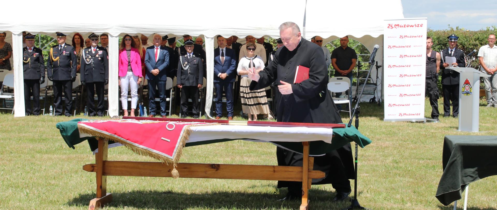 Uroczystość 100-lecia OSP w Kupientynie (powiat sokołowski)