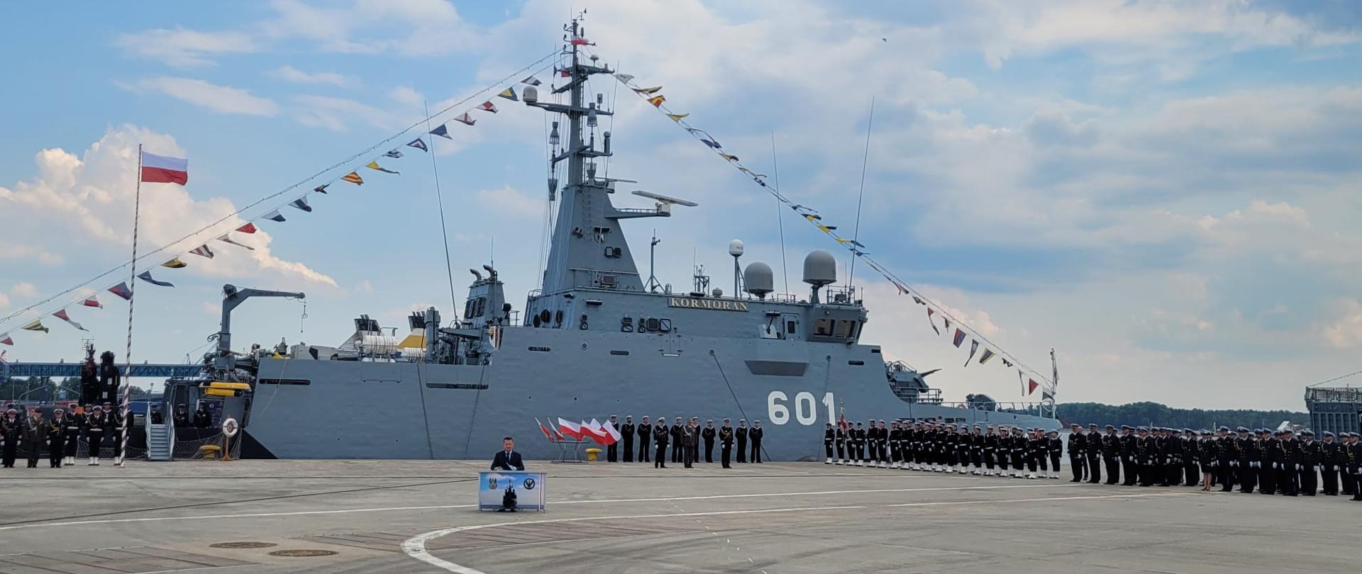 Minister M. Błaszczak Świnoujście Święto Marynarki Wojennej