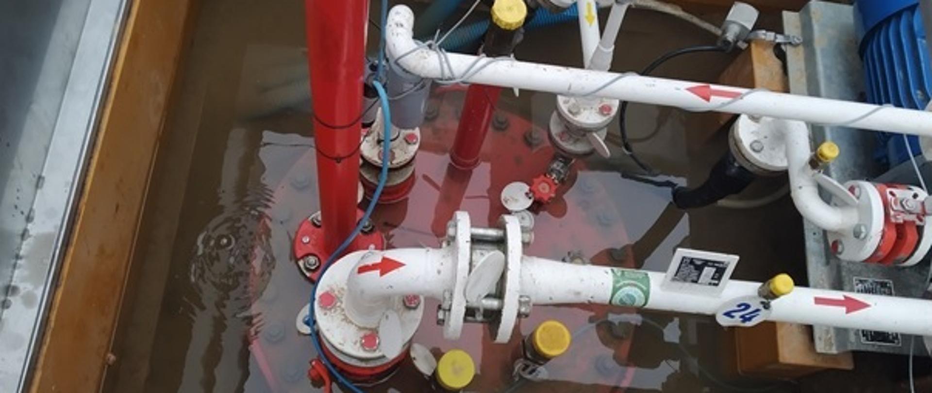 Wyciek gazu stacja paliw Knyszyn.