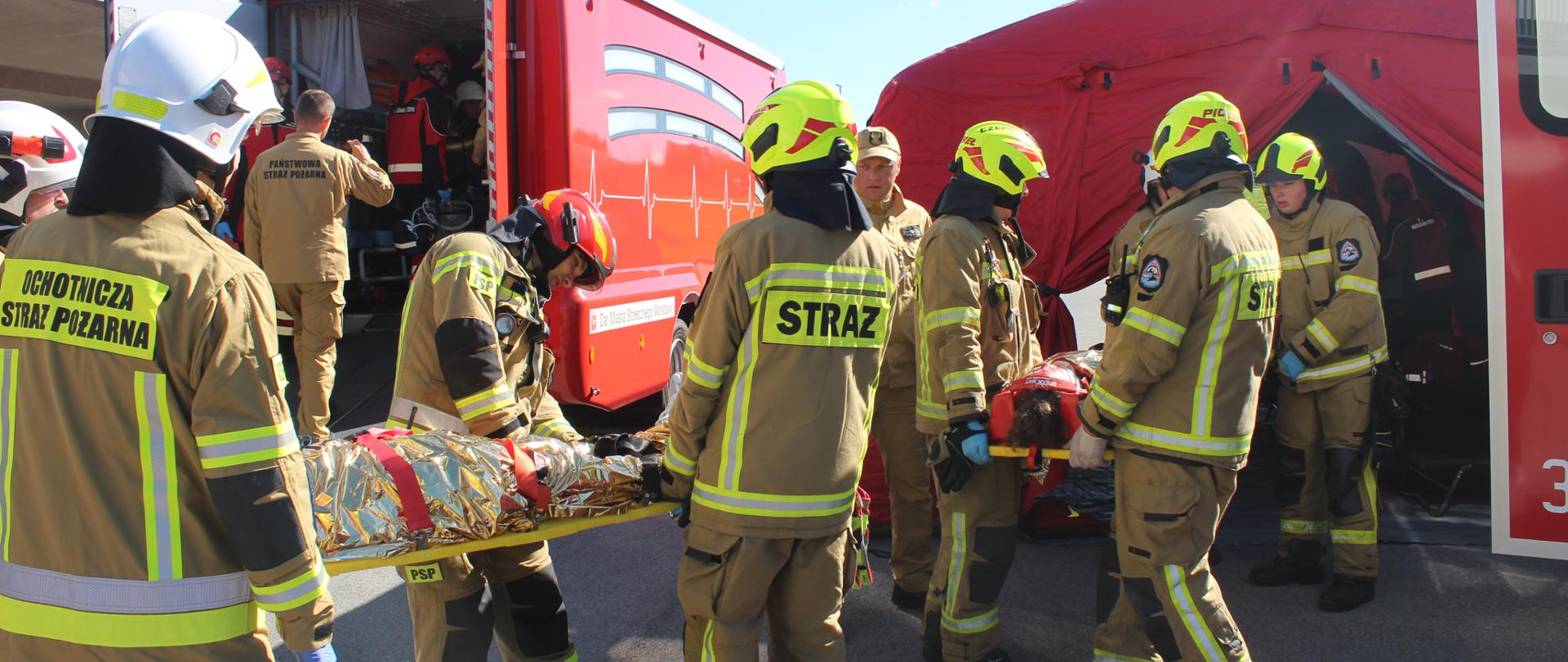 Ćwiczenia obronne LIWIEC 2025 na obiekcie Mazowieckiego Szpitala Wojewódzkiego 